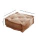 ATELIER DEL SOFA Podni jastuk Biskuvi Fitilli, braon - 383EVN1155