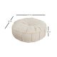 ATELIER DEL SOFA Podni jastuk Vintage Teddy, bela - 383EVN1170