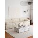 ATELIER DEL SOFA Trosed Soli, bela - 383EVN1249