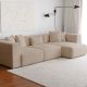 ATELIER DEL SOFA Ugaona garnitura Yolo, bež - 383EVN1259