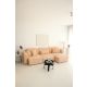 ATELIER DEL SOFA Ugaona garnitura Kuba, puder - 383EVN1262