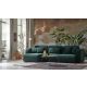 ATELIER DEL SOFA Ugaona garnitura Kuba, zelena - 383EVN1263