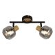 FORMA Spot lampa 2xE14 FE408-2 BK+WD - 006820-1