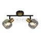 FORMA Spot lampa 2xE14 FE408-2 BK+SG - 006825