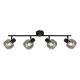 FORMA Spot lampa 4xE14 FE408-4 BK - 006832