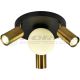 FORMA Spot lampa 3xGU10+1xE14 FG155-4 BK+SG - 006837