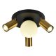 FORMA Spot lampa 3xGU10+1xE14 FG155-4 BK+SG - 006837
