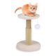 PET COMFORT Stub za grebanje za mačke sa četkom za češkanje bež 40 cm - EP3151041