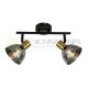 FORMA Spot lampa 2xE14 FE407-2 BK+SG - 006783