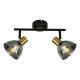 FORMA Spot lampa 2xE14 FE407-2 BK+SG - 006783
