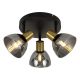 FORMA Spot lampa 3xE14 FE407-3R BK+SG - 006784