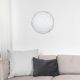 Rabalux Plafonjera Harmony Lux E27 1x MAX 60W ovas hrom (3852) - 3852