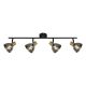 FORMA Spot lampa 4xE14 FE407-4 BK+SG - 006785