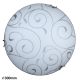 Rabalux Plafonjera Harmony Lux E27 1x MAX 60W ovas hrom (3852) - 3852