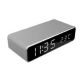 GEMBIRD Digitalni sat + alarm sa bezicnim punjenjem telefona ,DAC-WPC-01-S, srebrna - 39196