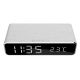 GEMBIRD Digitalni sat + alarm sa bezicnim punjenjem telefona ,DAC-WPC-01-S, srebrna - 39196