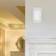 Rabalux Zidna lampa Scottie E27 1x MAX 60W beli sa motivima (3887) - 3887
