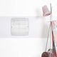 Rabalux Plafonjera Scottie E27 2x MAX 60W beli sa motivima (3889) - 3889