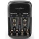 NEDIS Punjač baterija AA/AAA/9V, BACH07, LED indikator - 39354