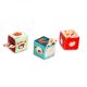 LILLIPUTIENS Edukativni set kocki skrivalica Farma - 83272