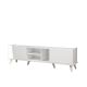 HANAH HOME TV komoda Elegante 1320, bela - 389MZA1105