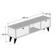 HANAH HOME TV komoda Serenat 1210, braon - 389MZA1119