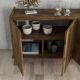 HANAH HOME Komoda Elegante 1600, braon - 389MZA1126