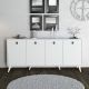 HANAH HOME Komoda Elite 1614, bela - 389MZA1131