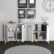 HANAH HOME Komoda Elite 1614, bela - 389MZA1131