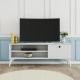 HANAH HOME TV komoda Retro 1564, bela - 389MZA1155
