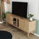 HANAH HOME TV komoda Carmen 1532, braon - 389MZA1164