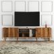 HANAH HOME TV komoda Lotus 1340, braon - 389MZA1171