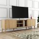 HANAH HOME TV komoda Lotus 1350, svetlobraon - 389MZA1172
