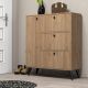 HANAH HOME Cipelarnik Bella 1802, braon - 389MZA1302