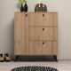 HANAH HOME Cipelarnik Bella 1802, braon - 389MZA1302