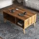 HANAH HOME Klub sto Exxen - 2072, braon - 389MZA1413