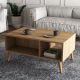 HANAH HOME Klub sto Exxen - 2076, krem - 389MZA1415