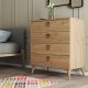 HANAH HOME Komoda Versa-Ce 3612, svetlo braon - EP2797901