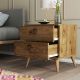 HANAH HOME Noćni ormarić Versa-Ce 3630, braon - 389MZA1710