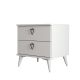 HANAH HOME Noćni ormarić Versa-Ce 3634, bela - 389MZA1712