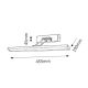 Rabalux Rasveta za slike Picture slim LED 8W hrom (3907) - 3907