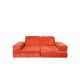 ATELIER DEL SOFA Modularni dvosed za decu Puzzle, narandžasta - 391EVL1101