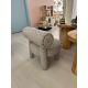 ATELIER DEL SOFA Fotelja za decu Dino, crna/bela - 391EVL1110