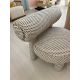 ATELIER DEL SOFA Fotelja za decu Dino, crna/bela - 391EVL1110