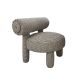 ATELIER DEL SOFA Fotelja za decu Dino, crna/bela - 391EVL1110