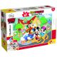LISCIANI Puzzle Maxi Disney Mickey  2u1 složi I oboji - 60 delova - 39259