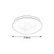Rabalux Plafonjera Lucas LED 18W bela (3937) - 3937