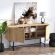HANAH HOME Komoda Flory, braon - 393MRD1117