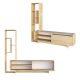 HANAH HOME TV komoda Larissa, svetlobraon - 393MRD1120