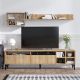 HANAH HOME TV komoda Debbie, svetlobraon - 393MRD1207